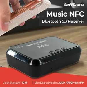 Saranapedia Music NFC Bluetooth 5.3 Receiver