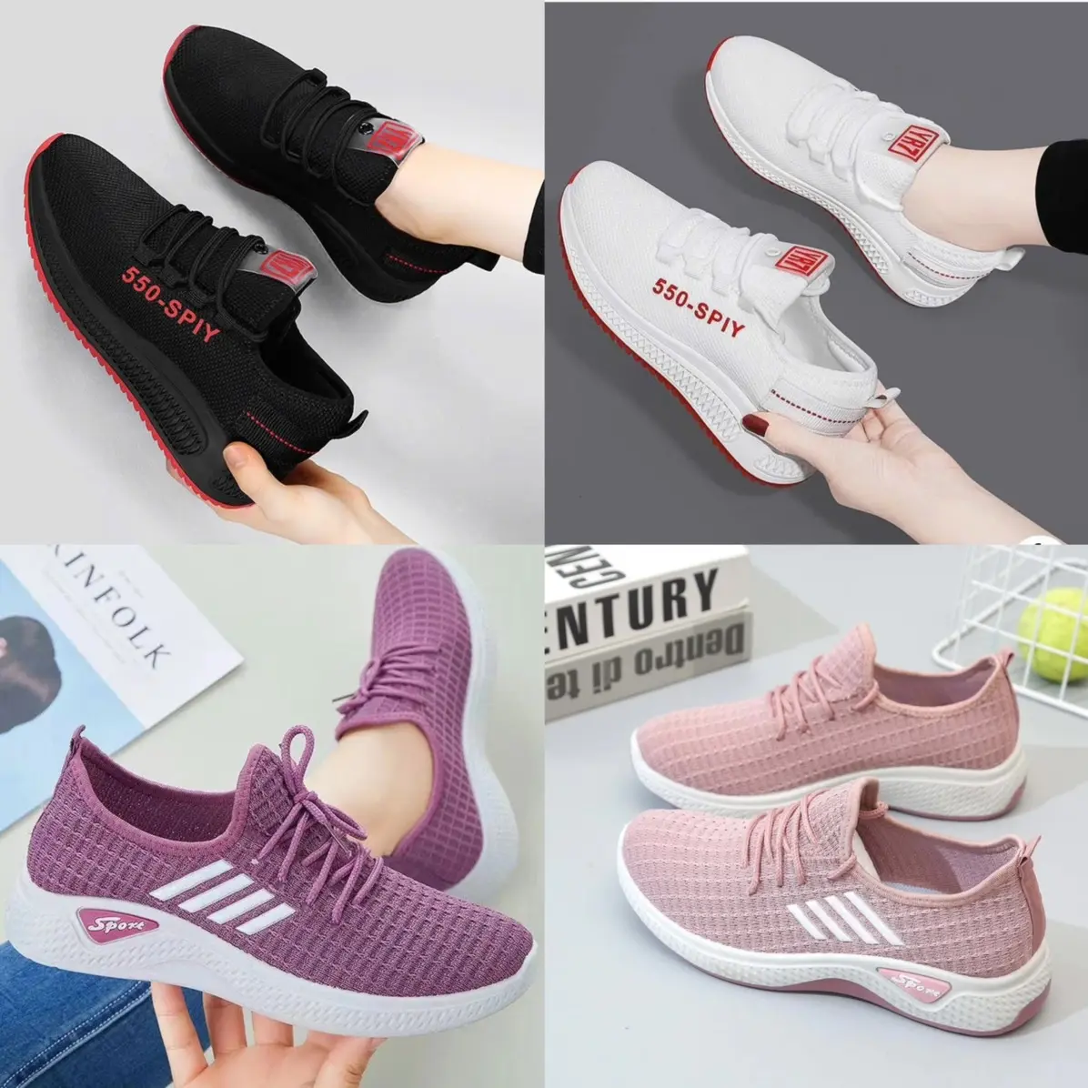 GIÀY THỂ THAO NỮ THOÁNG KHÍ