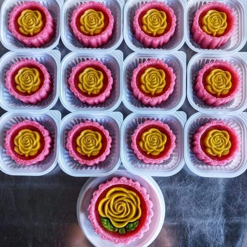  Khuôn Xôi Hoa Hồng  khuôn dầy dặn  sắc nét 