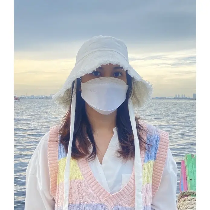 ( COD ) WIDE BUCKET HAT RAWIS  TALI PANJANG
