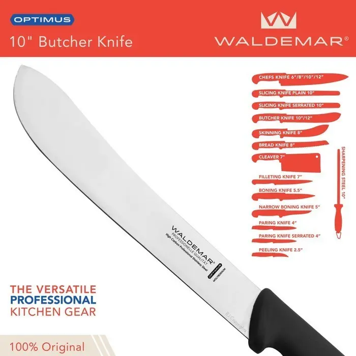 Pisau Jagal Pisau Sembelih Waldemar Butcher Knife 10 inch 0
