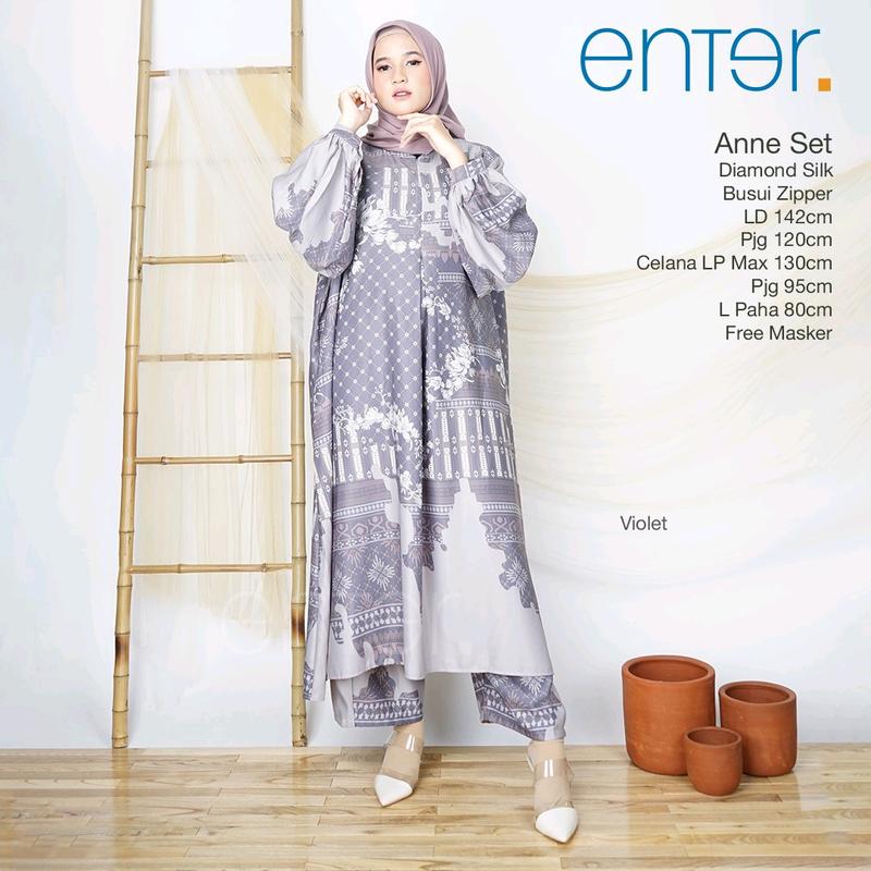 anne set setelan wanita maxmara jumbo ORI enter 0