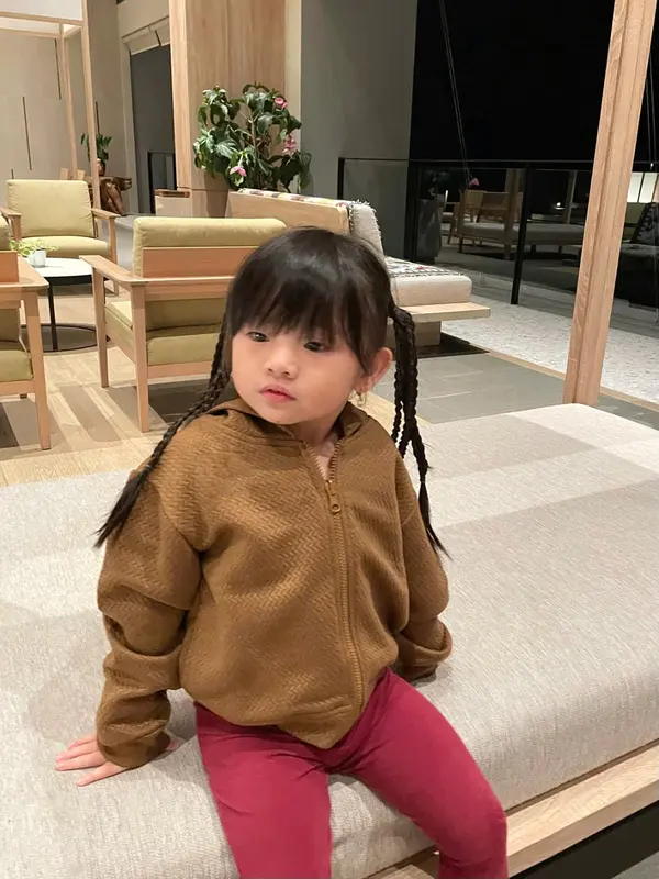 Halomam - Bomber Jacket (Jaket Bayi/Anak Usia 3 bulan - 6 tahun) Perempuan 7