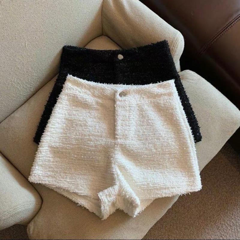 [ HÀNG 3 LỚP ] Quần short dạ bling Tweed ánh nhũ vải dày dặn cứng cáp có lót 1