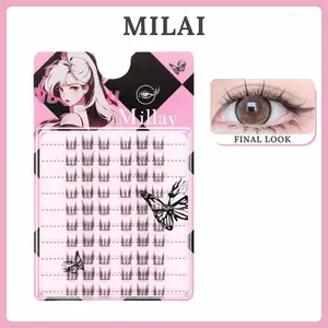 Bulu Mata MILAI A07  Peri Kucing10 Baris Bulu Mata Palsu  Berkualitas Tinggi | Ekstensi Bulu Mata | MILAI Beauty Lash