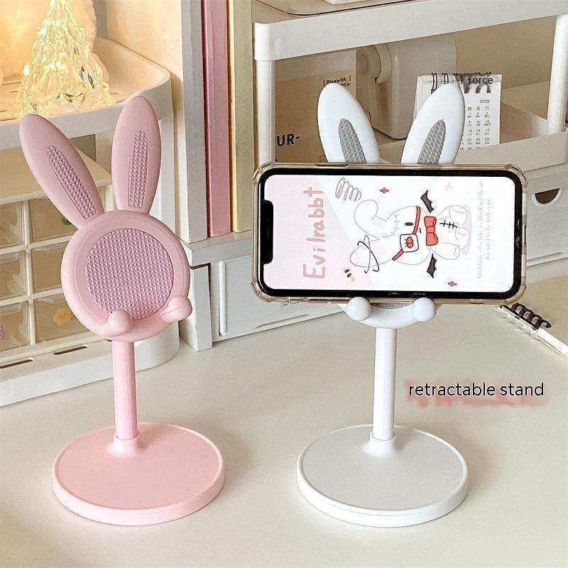 Product Introduction of Pemegang Telefon Arnab, dengan Ketinggian Boleh Laras, Sesuai untuk Selfie dan Strim Langsung, Menyokong Perkhidmatan 12