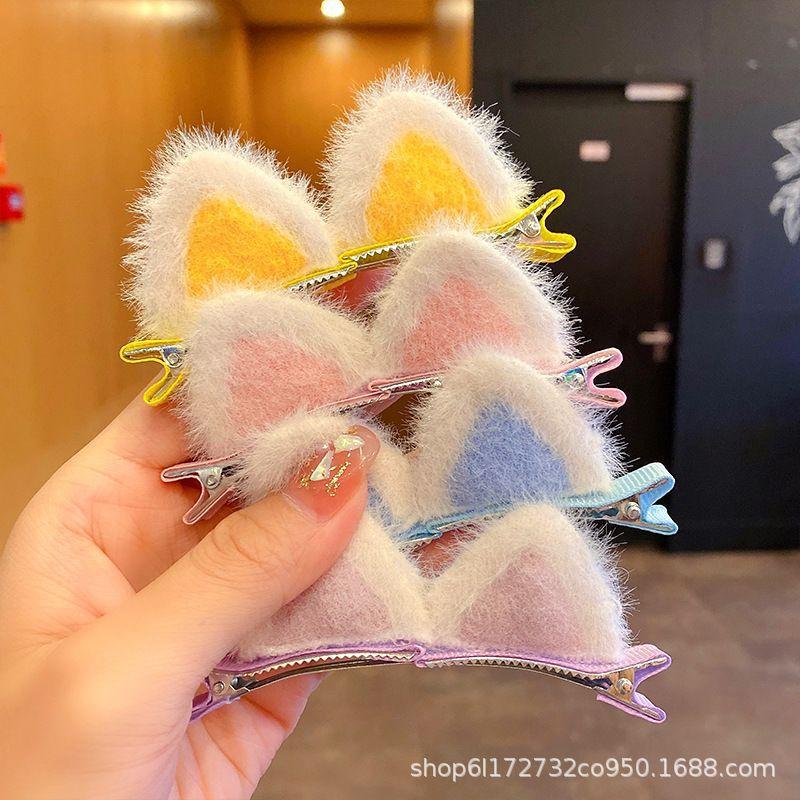 Product Introduction of Kids Hair Clips Cute Cartoon 3D Double Hairpins for Little Girls 1