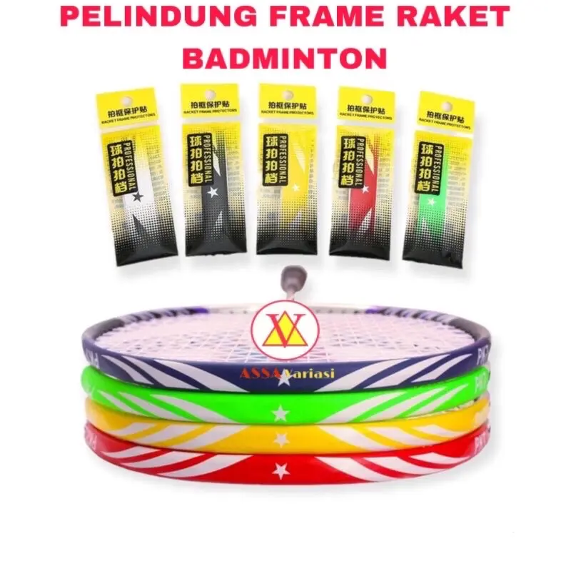 PELINDUNG FRAME RAKET BADMINTON PKT/PROTECTOR FRAME RAKET/STICKER FRAME RAKET Badminton raket  badminton