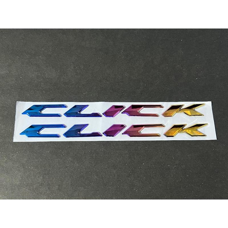 Emblem Vario Click Beat Scoopy  Rainbow Bahan Plastik Keras Tebal warna warni harga 2 pcs 9