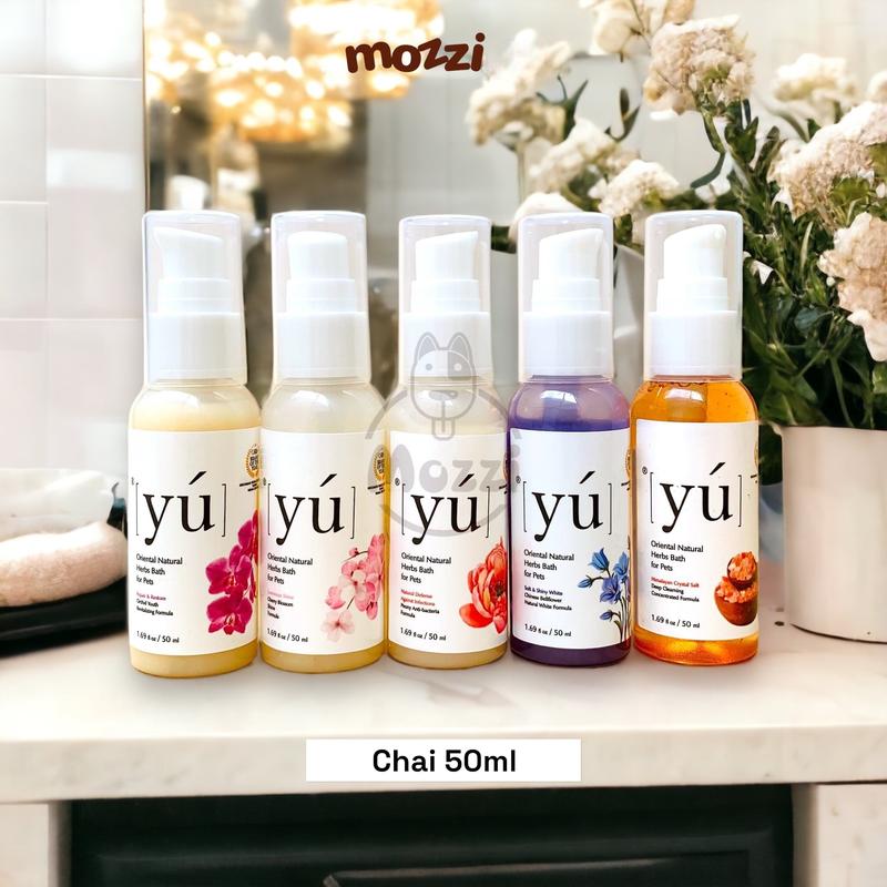 [Chai 50ml-300ml] Sữa tắm Yú thơm lâu cho chó mèo chai chiết