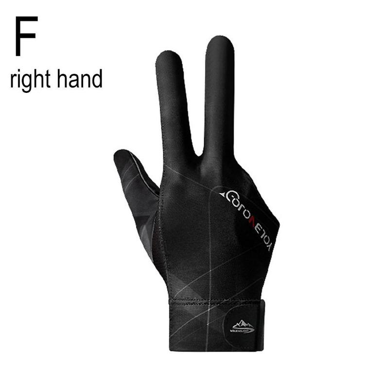 Product Introduction of Professional Pressure Billiards Gloves NonSlip Snooker Gloves with Three Fingers for Optimal G2A0 45