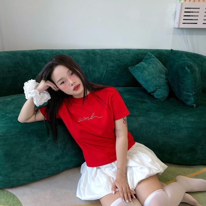 Áo BABY TEE “xinh” ĐÍNH ĐÁ 5