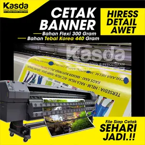 CETAK SPANDUK/BANNER HIRESS Premium Tebal