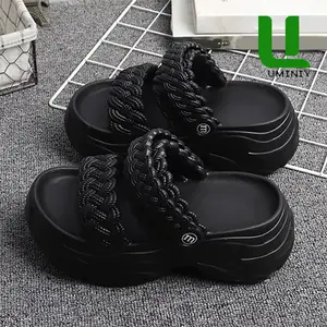 UMINIY Sandal Baim Anak Perempuan Sandal Jelly Anak Tinggi Fuji Anak Sandal Anak Sandal EVA Kids Tebal korean style Sol Tebal