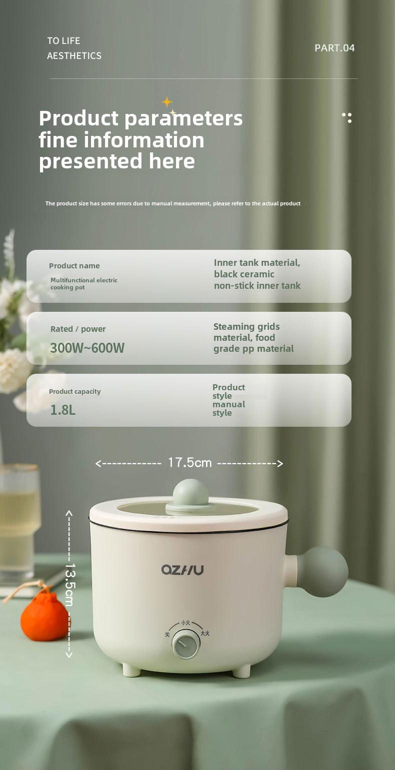 Product Introduction of Versatile All-in-One Pot for Couples in Apartments Cookware 21