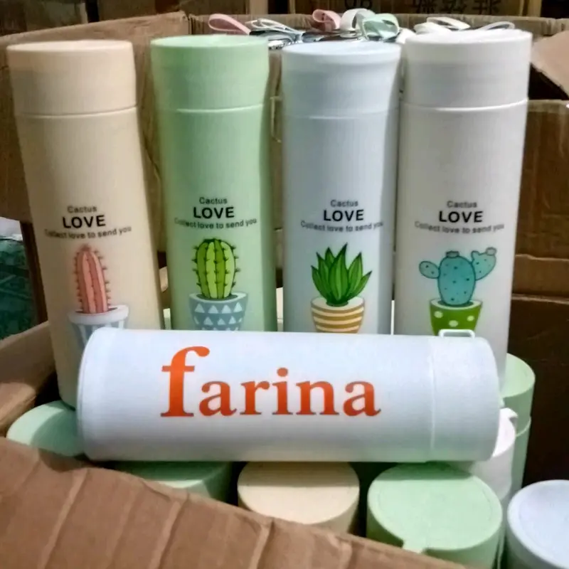 souvenir botol kaktus kemas box Custom Kaca 1