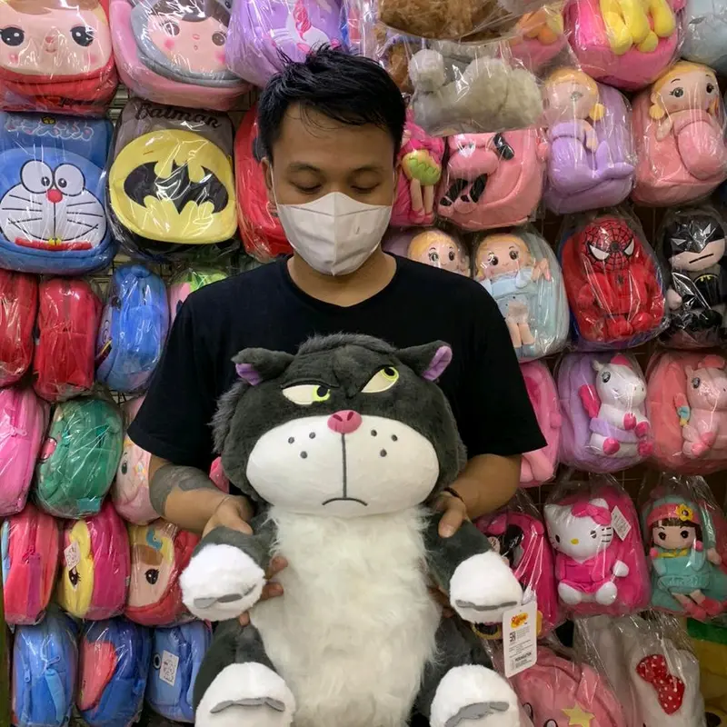 Boneka Kucing XiXi cat 45cm Kucing Viral Kucing Luciver lucifer kado hadiah anak kekasih 4