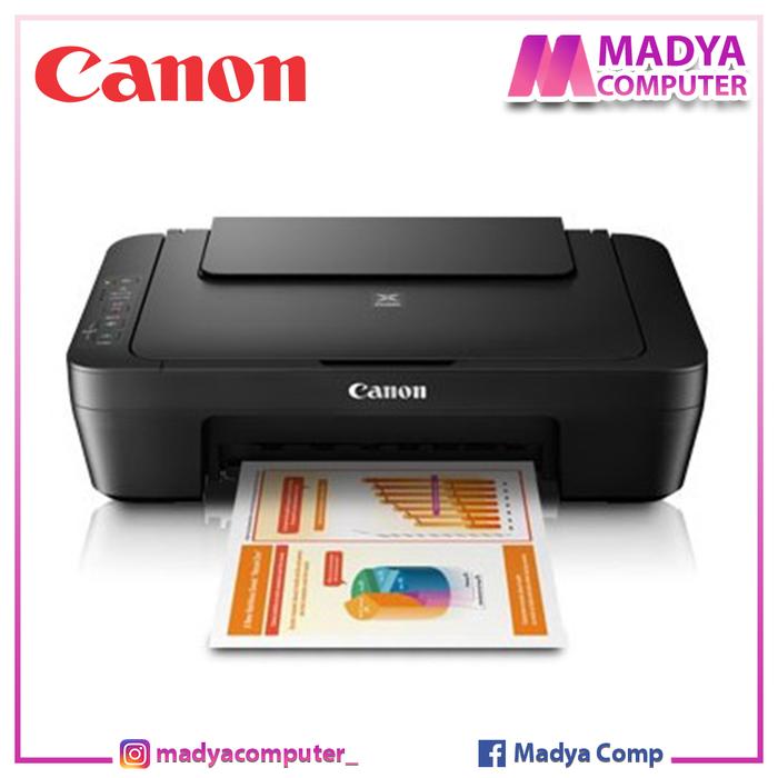 Gambar Printer Canon PiXMA MG2570S - Print Scan Copy dari Madya Computer Kab. Banyumas Tokopedia