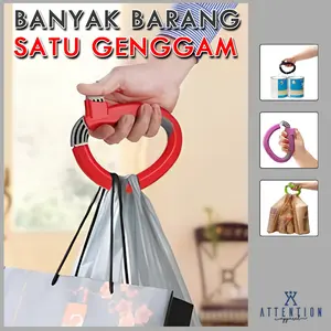 AH One Trip Grip Shopping Bag Holder Praktis Satu Pegangan Tas Belanja Kantong