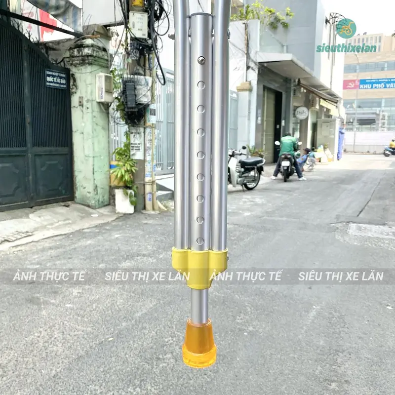 Nạng Chống Nách Nhôm/Inox OROMI Chắc Chắn Có Đế Cao Su Chống Trơn Trượt Dành Cho Người Lớn 8