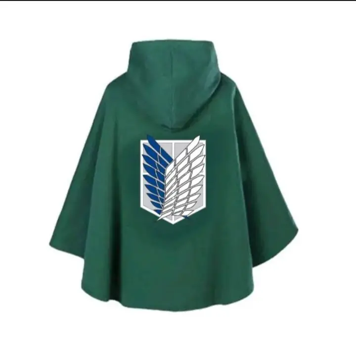 Cosplay anime Jubah attack On Titan Jaket Dewasa Pria