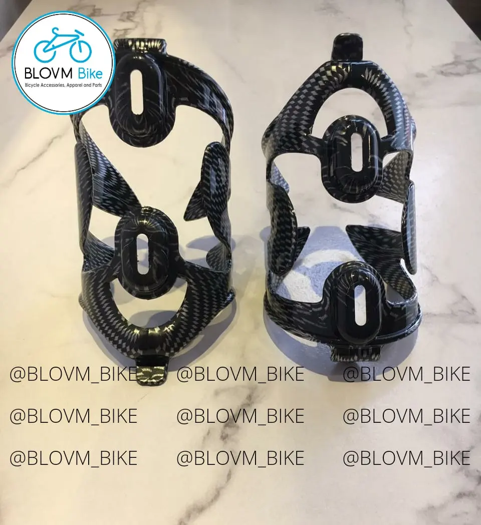 Bottle Cage Carbon Look Bidon Roadbike MTB Bahan Plastik