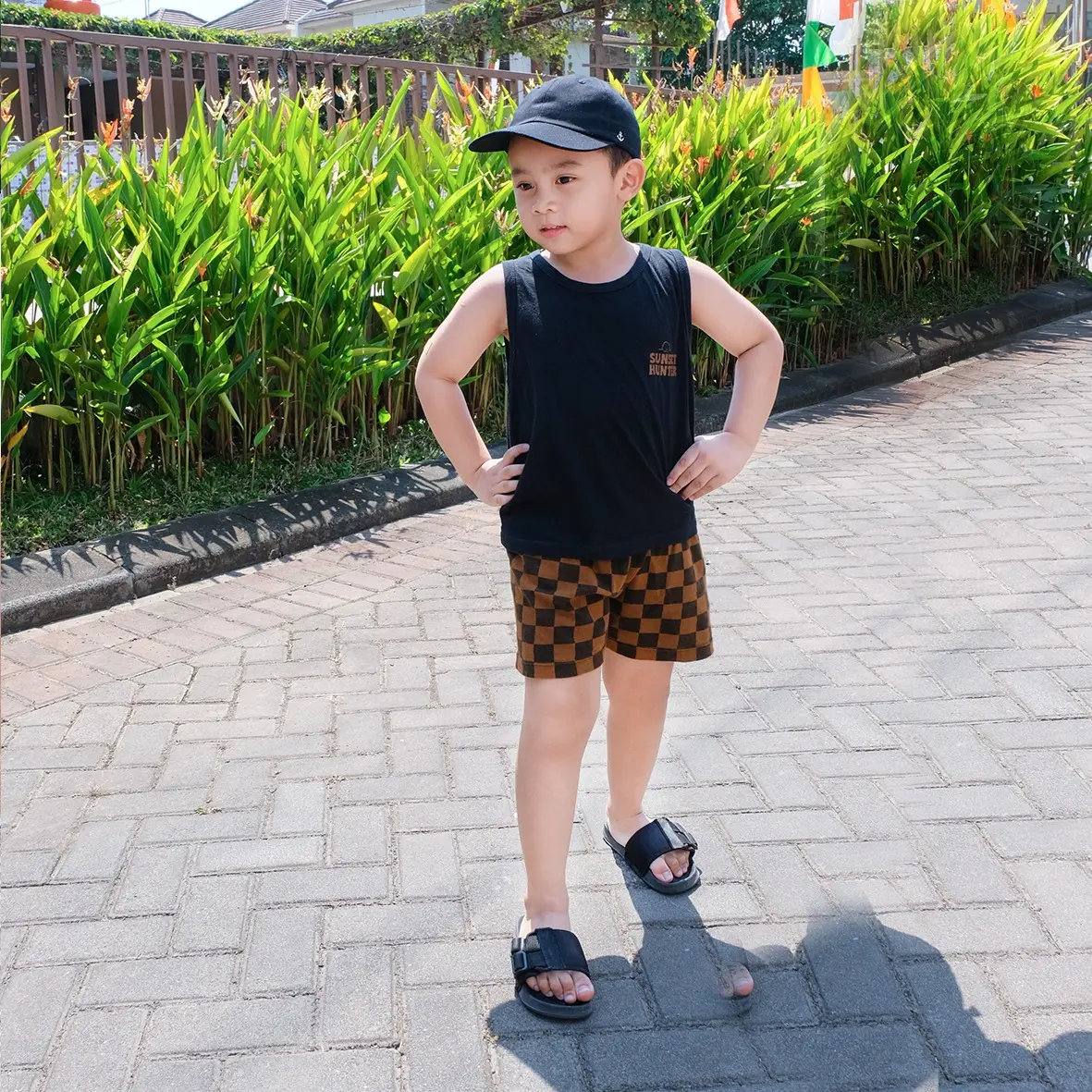 KRUCILKUU-SETELAN SUNSET HUNTER KIDSMATE KUTUNG ADEM BEST SELLER UMUR 1-8 TAHUN