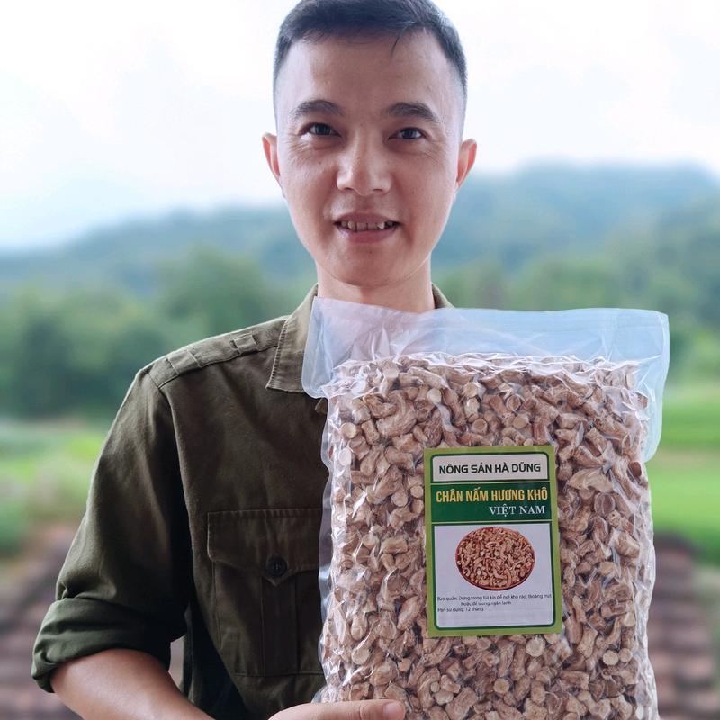 Chân Nấm Hương Khô Việt Nam túi 1kg