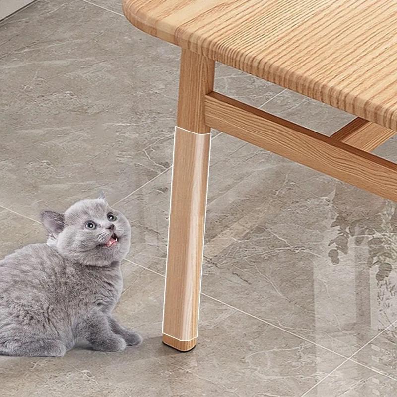 Product Introduction of PVC Transparent Anti-cat Scratching Stickers Self-adhesive Anti-cat Scratching Mat Sofa Protection Sticker Scratch Guard Mat 26