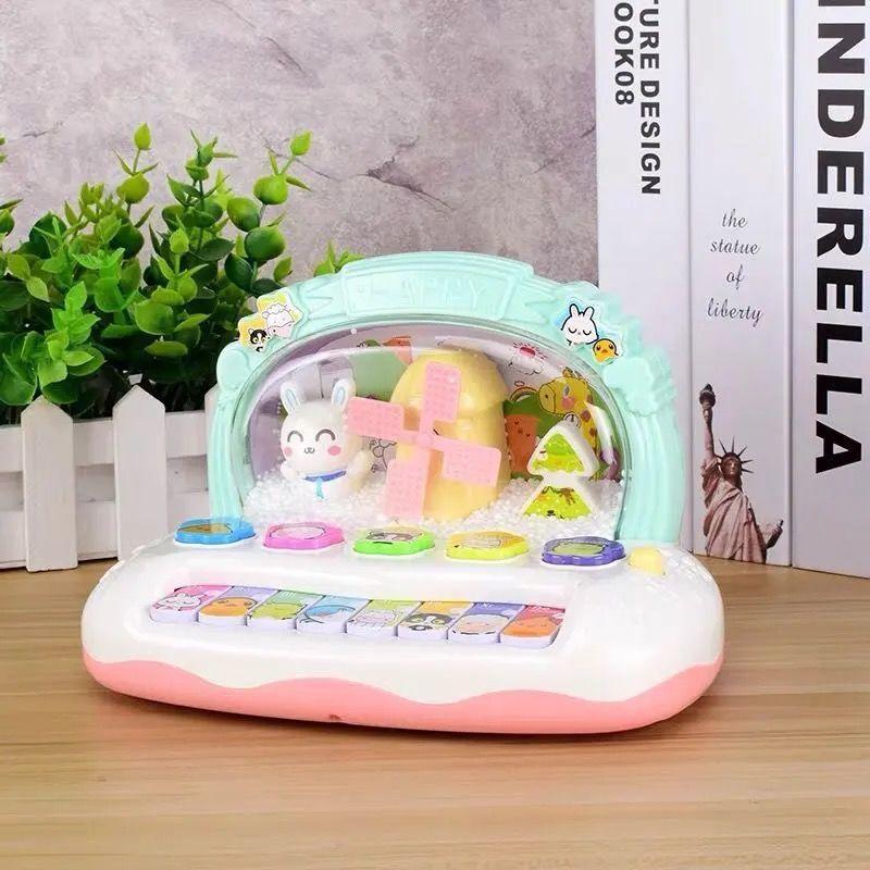 Đàn Piano Âm Nhạc Cho Trẻ Em, Bộ Ghép Hình Giáo Dục Sớm Cho Trẻ Sơ Sinh 0-1-3 Tuổi, Bàn Phím Điện Tử Cho Bé Đồ Chơi 6-12 Tháng 10, Thích Hợp Cho Bé Trai Và Bé Gái, 2-4 Tuổi 1