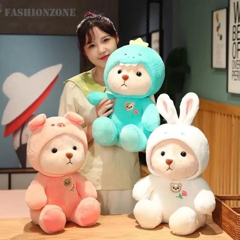 Mainan Boneka Viral Tedy bear Cosplay Cute 35CM HighQuality Import SNI Anak Kado Asli Dolls