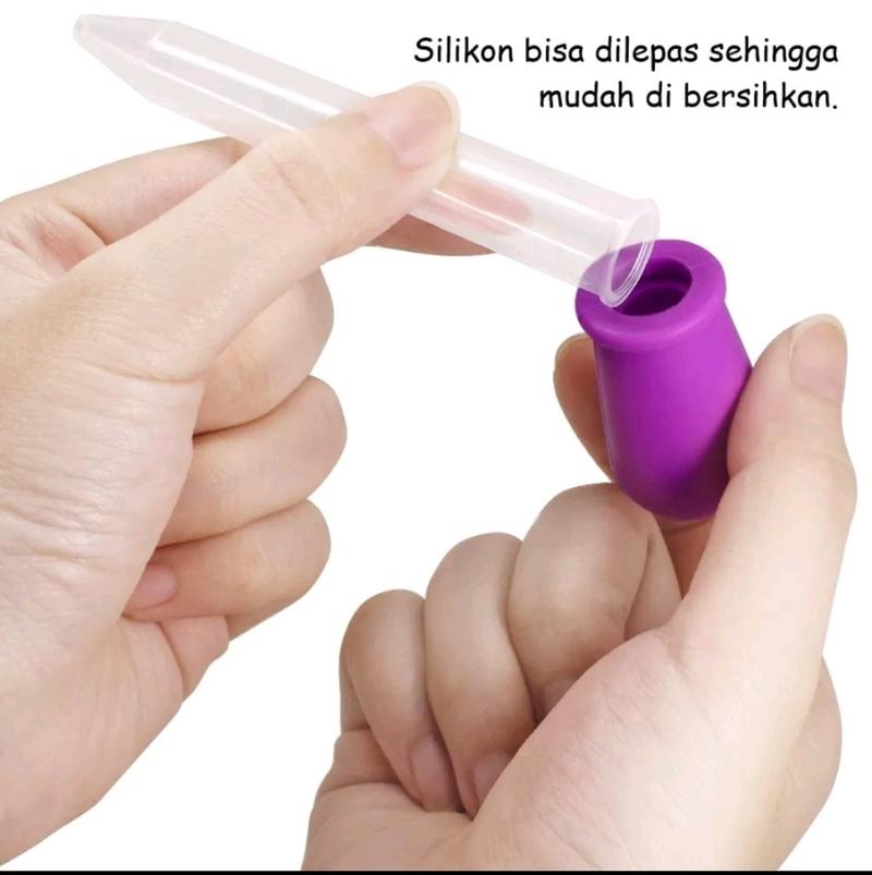 Product Introduction of 1PCS Pipet Tetes Obat Bayi Anak Ukuran 5ml Alat Bantu Minum Makan Feeder Dropper A001 3