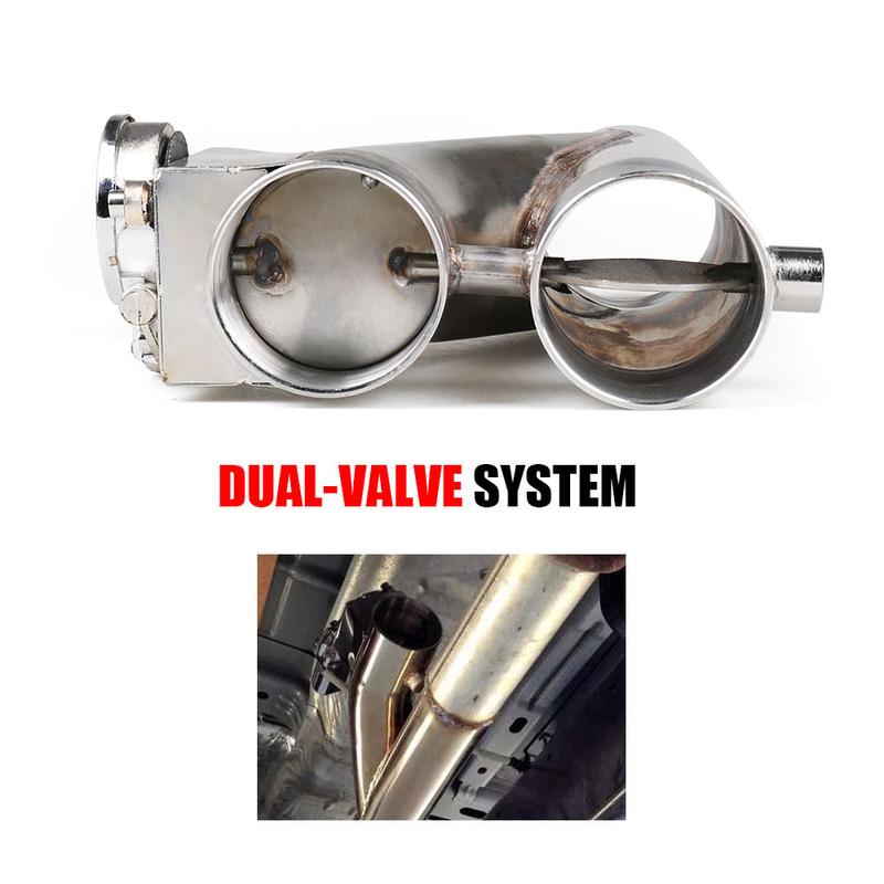 Product Introduction of Điều Khiển Điện Tử Bằng Thép Không Gỉ, Ống Xả Van Đôi, Sửa Đổi Ô Tô, Xe Thể Thao Thông Dụng, Thay Đổi Âm Thanh, Điều Khiển Từ Xa, Van Xả Loại Y, Mới Phụ Tùng 3