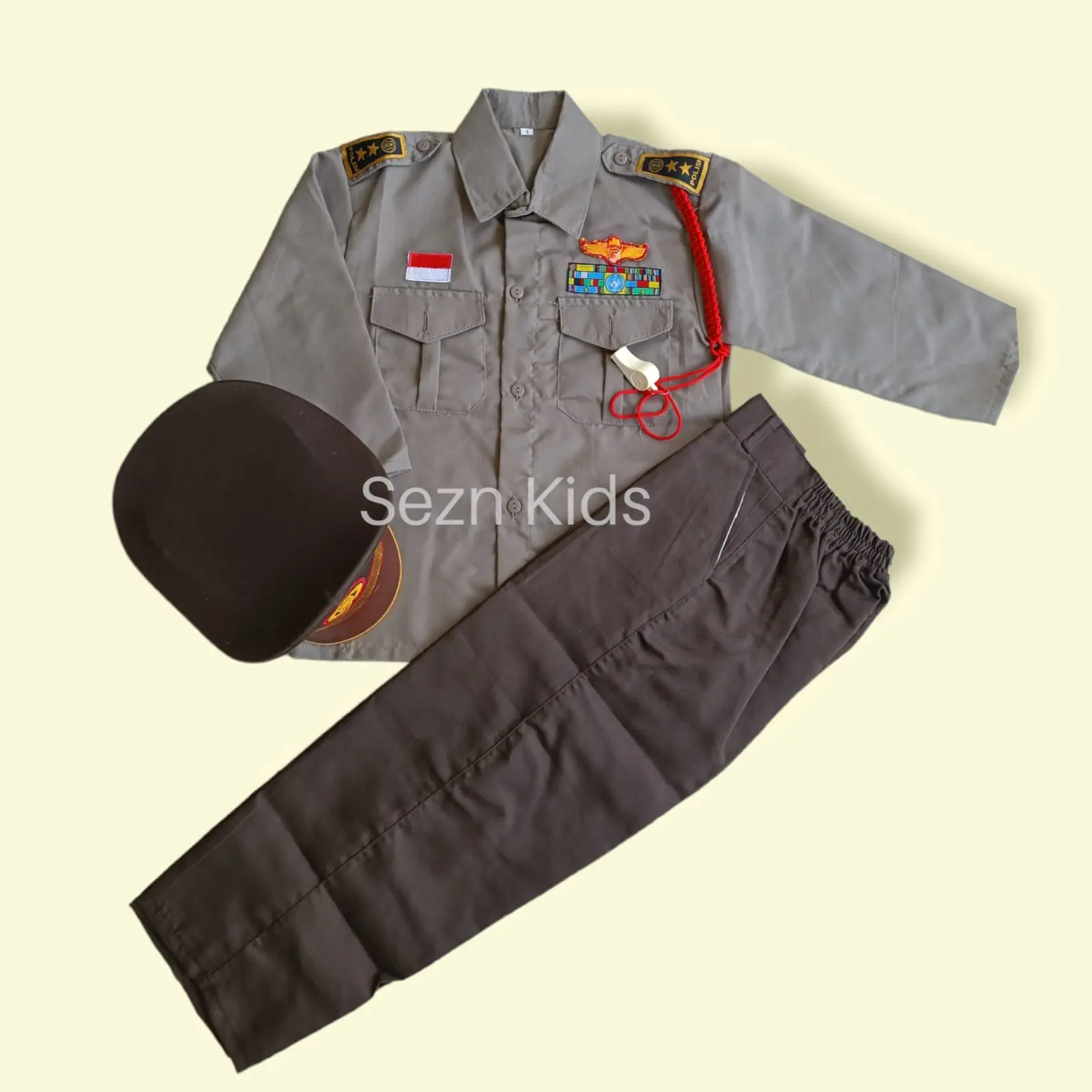 Baju Anak Model Polisi Carnaval