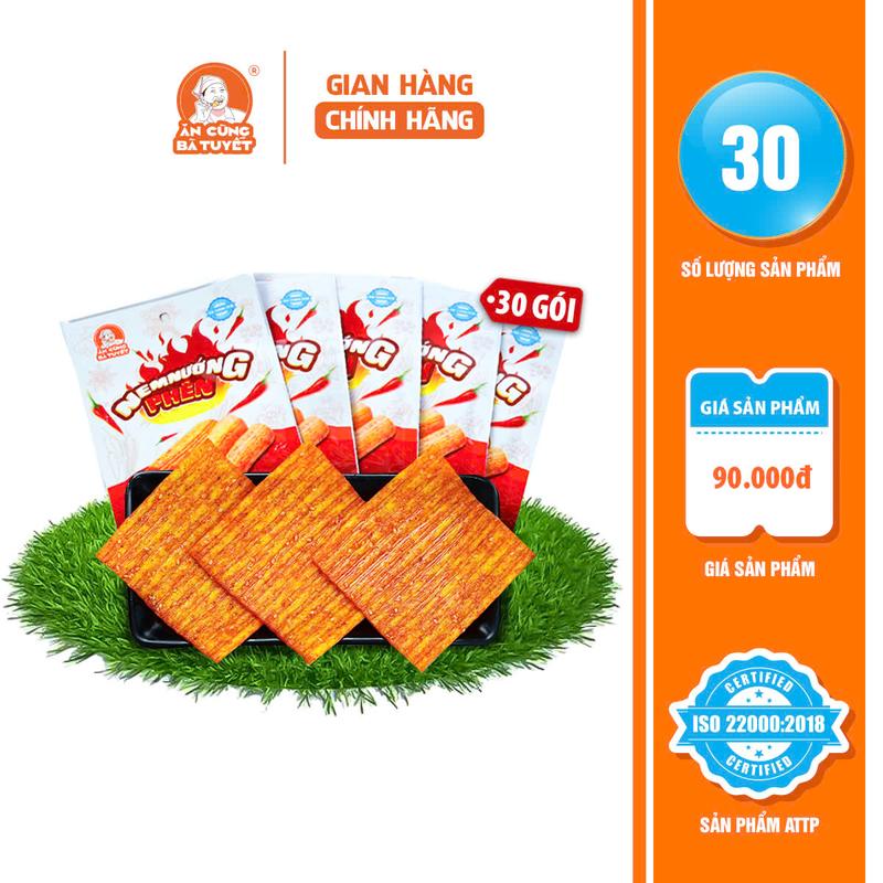 [ mua 30 tặng 3] Snack Nem Nướng Phên - Ăn Vặt  -    Ăn Cùng Bà Tuyết