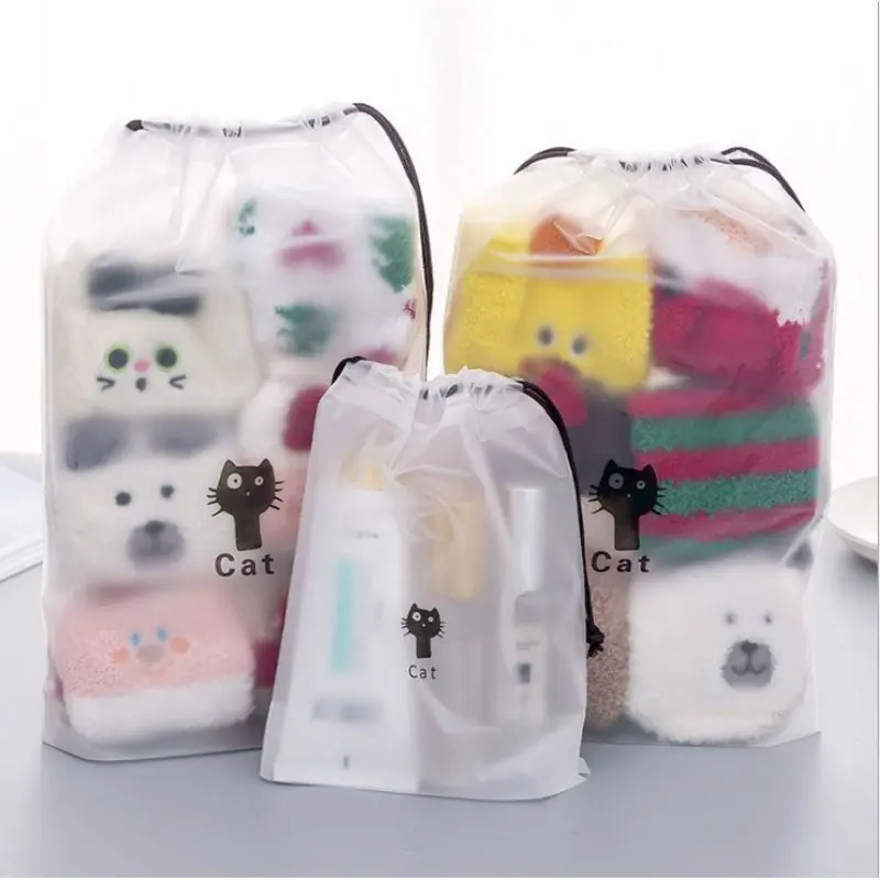 Travel Bag Kosmetik Makeup Anti Air Pouch Serut 0