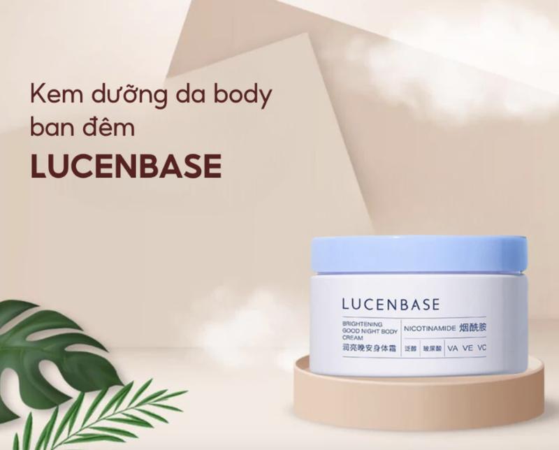 V137_ Kem Dưỡng Thể Cấp Ẩm Body Lucenbase 250g  Dưỡng Da Body Dưỡng Body Women