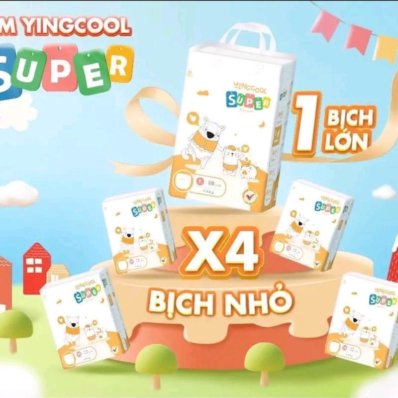 Bỉm yingcool super bịch to full size không kèm quà Cho Bé