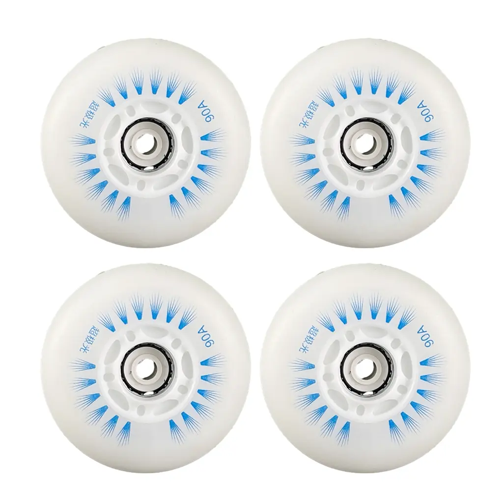 4Pcs LED Lighting Skating Wheel Flashing Wheels for Sliding Wear Resistant