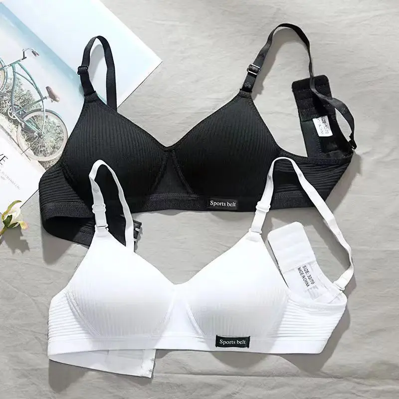 Push-Up Bra For Junior High School Students And High School Students Without Wire Rings For Women Womenswear Light Comfort Asian