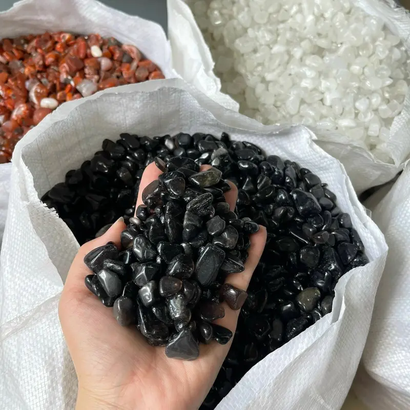 Thạch anh vụn ngũ sắc đa sắc 4