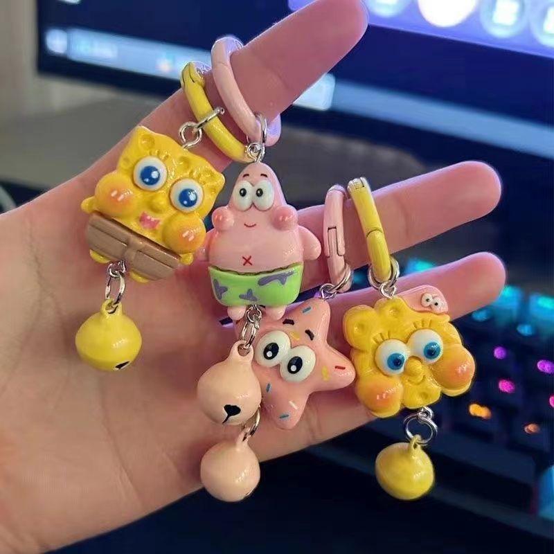 Product Introduction of Dây Chuyền Chìa Khóa SpongeBob Patrick Star, Mặt Dây Chuyền Hoạt Hình Dễ Thương, Phụ Kiện Ba Lô Cho Bé Gái, Quà Tặng Bạn Thân, Cầm Tay, Phát Hành Mới Năm 2025 6