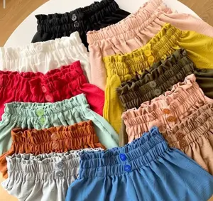 Paket hemat celana kulot crinckle premium kancing 2 100 rb 3 pcs