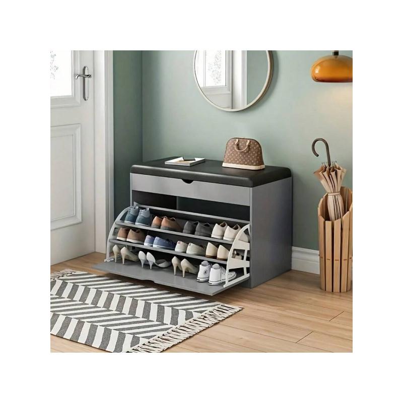 Shoe Rack For Entrance Shoe Cabinet Storage With 3 Drawers Shoe ...