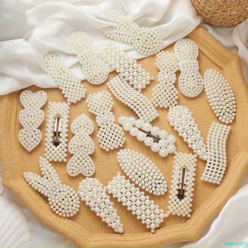 Product Introduction of kakeou73 Set Kẹp Tóc Nữ 20 Cái Đính Ngọc Trai Nhân Tạo Thời Trang Kiểu Hàn Quốc Siêu Xinh (ngẫu nhiên-không trùng) 20