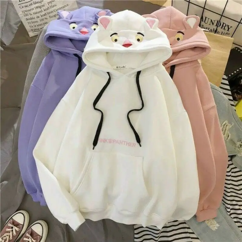 Áo Khoác Hoodie CHÚ BÁO HỒNG Nam Nữ Chất Nỉ Bông Dày Dặn Unisex.