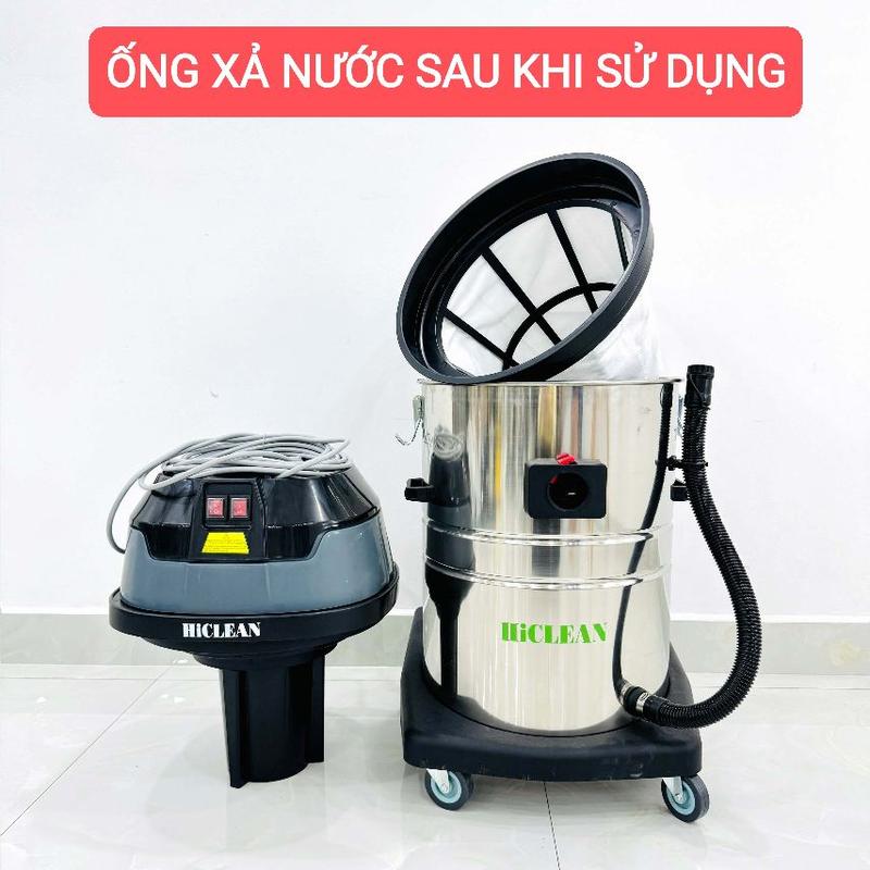 Product Introduction of Máy hút bụi nước công nghiệp 2 motor 3000W cực mạnh Hiclean cao cấp ( HT70new) 16
