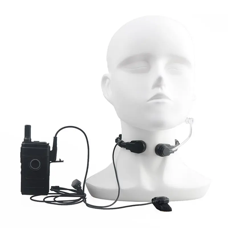 🔥Best offer🔥Professional Throat Headphones for Walkie-Talkies: Compatible with for Baofeng Audio Plastic