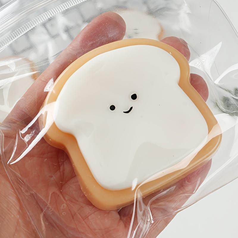 Ultra-Soft Squishy Toast Relax Toy - Cute Bread Slice Design, Slow ...