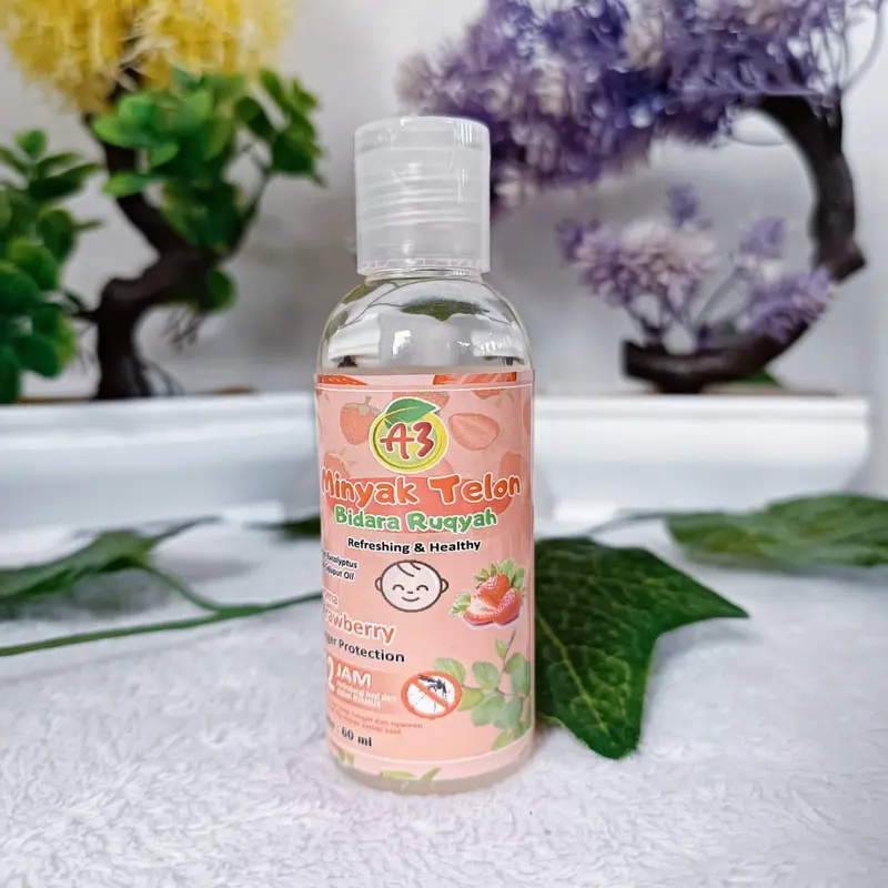 6pcs/12pcs minyak telon bidara ruqyah 60ml anak-anak bayi menghangatkan Perut Aroma  Lavender lotion 8